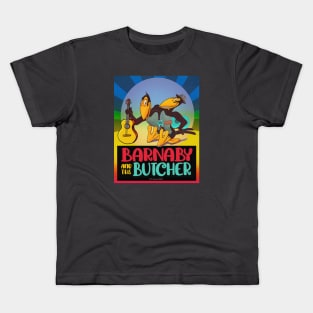 Barnaby and the Butcher (Heckle & Jeckle) Kids T-Shirt